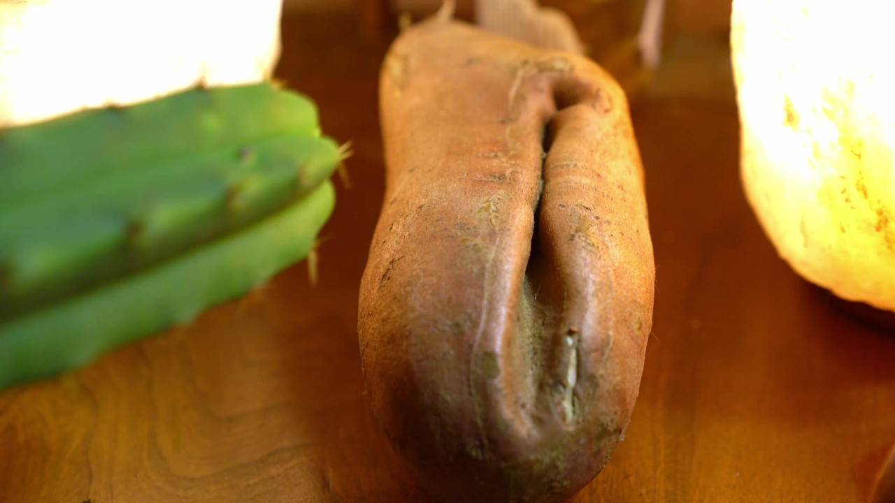Sweet Potato Vagina Fucking the Pain away with a Cactus - Pornhub.com