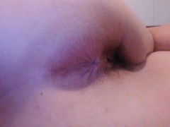 BIG FART Hairy Pussy Asshole Flex Farting Anus PAWG Thick White Girl