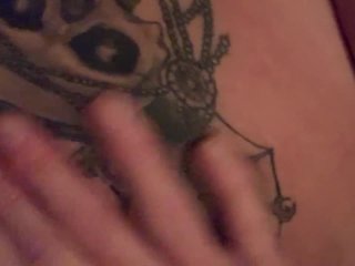 Sucking and fucking a_7 inch dildo_and squirting (moaning) fuck me