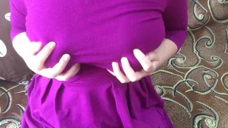 Without a bra