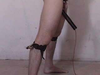Anal Hook + Chastity_+ Vibrator Edging - Prostate Milking Restrained