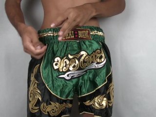 Handjob thai boxing thai boy  Jack off boxing thai boy part 3