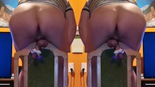Mirrored Ass & Cumshot Close up + Slomo