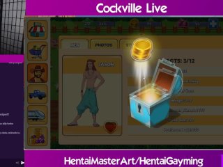 (Gay) Strongman style sex! Cockville #15 W/HentaiGayming