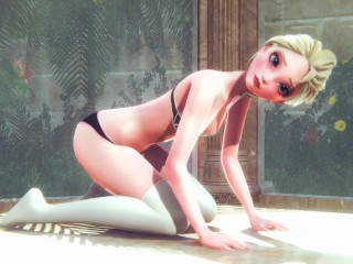 (3D Porn)(Frozen) Elsa