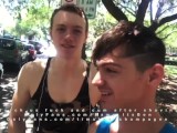 Twink Dares 18 Straight Jock to suck his dick in an Uber getting him hard!