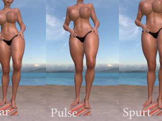 60fps, growing giantess, solo female, gts