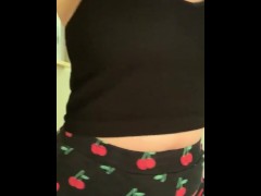 Boob drop in my pjs 