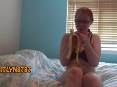 Erotic Banana Tease