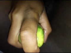 Hot Thot Teen School Girl Deep Fucking With A Big Cucumber Dick - Mastermeat1