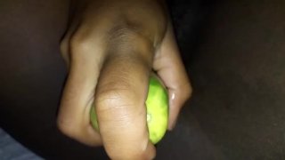 Hot Thot Teen School Girl Deep Fucking With A Big Cucumber Dick - Mastermeat1