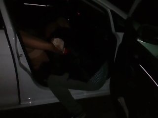 Dogging wife walks with husband cuckold’s friend_& gets cum all over her_big boobs