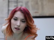 Preview 1 of Sexy redhead and gorgeous blonde eat each other's hot wet pussy to intense orgasms