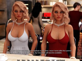 big tits, brunette, teen, visual novel