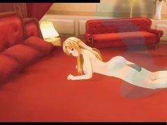 [CM3D2] - Sword Art Online Hentai, Private Session With Asuna Yuuki