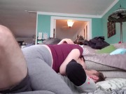 Preview 2 of Dry Humping Leads To Cum On My Yoga Pants