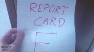 ¡Yoda descubre que tienes una mala tarjeta de calificaciones!