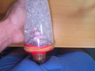 【高画質4Ｋ】○透け透けオナホで変態オナニー