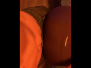 dryhump, vertical video, booty, stepsister lost bet