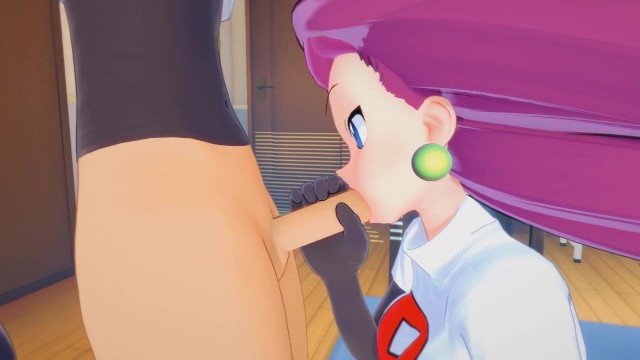 Pokemon Hentai 3D - Jessie (Musashi) x James (Team Rocket)