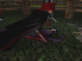 Superheroine Fight Scene