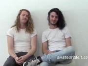 Preview 4 of 10 Inch Cock Fucking Aussie Long Haired Killian and Xavier Dudes