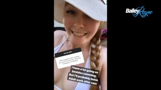Bailey Rayne Instagram Q&A (SFW)