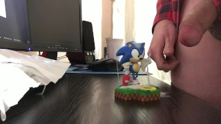 Klaarkomen Op Sonic Het Egelbeeldje