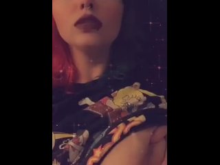 Emo girl big titty gf 