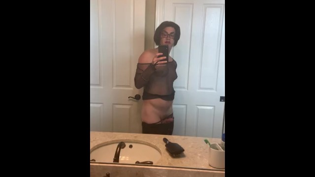 Femmeboy Twink Crossdresser Cumshot - Mtf Tgirl Cum Whore