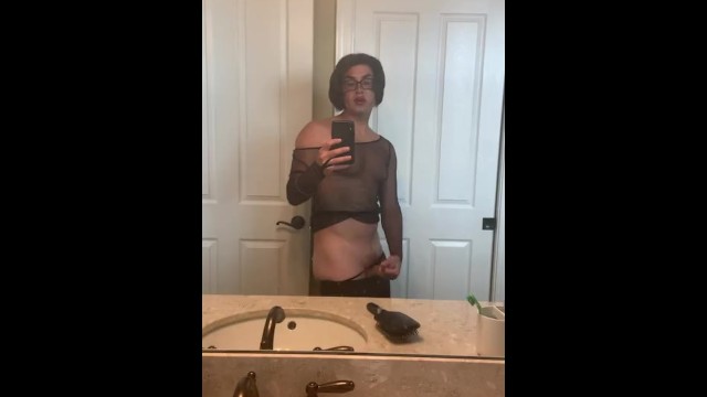 Femmeboy Twink Crossdresser Cumshot - Mtf Tgirl Cum Whore