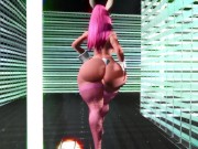 Preview 1 of Skyrim THICC Bunny Neon Shake