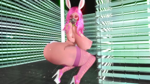 Skyrim THICC Bunny Neon Shake