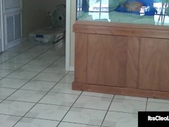 Hot Webcam Cutie Its Cleo Gives A Sloppy & Slippery Handjob!