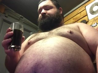 fetish, belly, bear, burp
