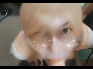 Sailor Venus POV Blowjob and Titty Fuck