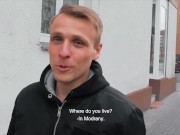 Preview 1 of CZECH HUNTER 528 - Czech Hunter Seduces A Straight Male With Money And Fucks Him Hard
