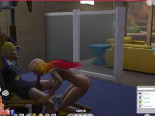 muscular men, hardcore, sims 4, role play