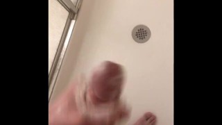 Washing my girl cock  