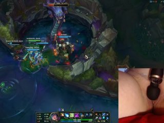 How Do I PerformPlaying My Main with a_Vibrator Distracting Me? League of Legends #8_Luna