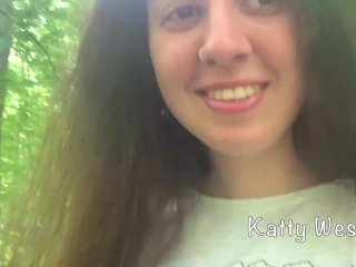 Teen Walk in a Public Park, Pee_and a Little Dirty Talk