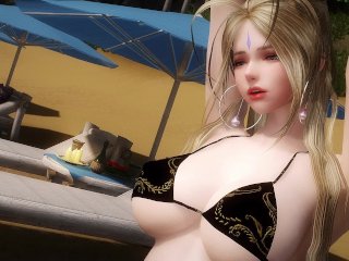 beach, outside, oh my goddess hentai, role play