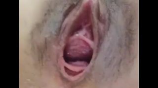 After 12 Hours Horny Pussy Tunnel Opening Unable To Close Cunt Hole