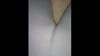 Short Clip Close Up Girl Farts in Yoga Pants in Her Boyfriend's Car and Laughs