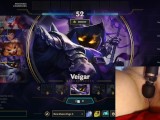 OMG! Playing with my vibrator on the highest setting! League of Legends #9 Luna