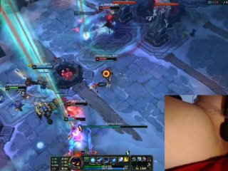 Playing with My Vibrator on the HighestSetting Makes Me Moan Intensively! League of_Legends #9 Luna