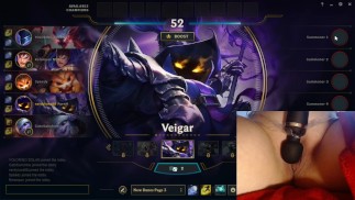 Боже мой! Играю с моим вибратором на самой высокой настройке! League of Legends #9 Луна