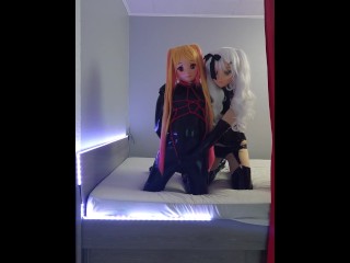 Animegao Kigurumi Odd first BDSM Session - Odd_HD & Schizu Emyu