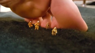 Suffocating Small People Under Toes