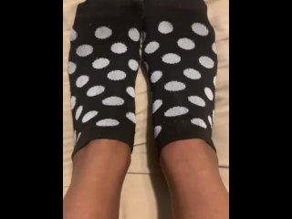 Teen Sweaty Socks Up Close ASMR